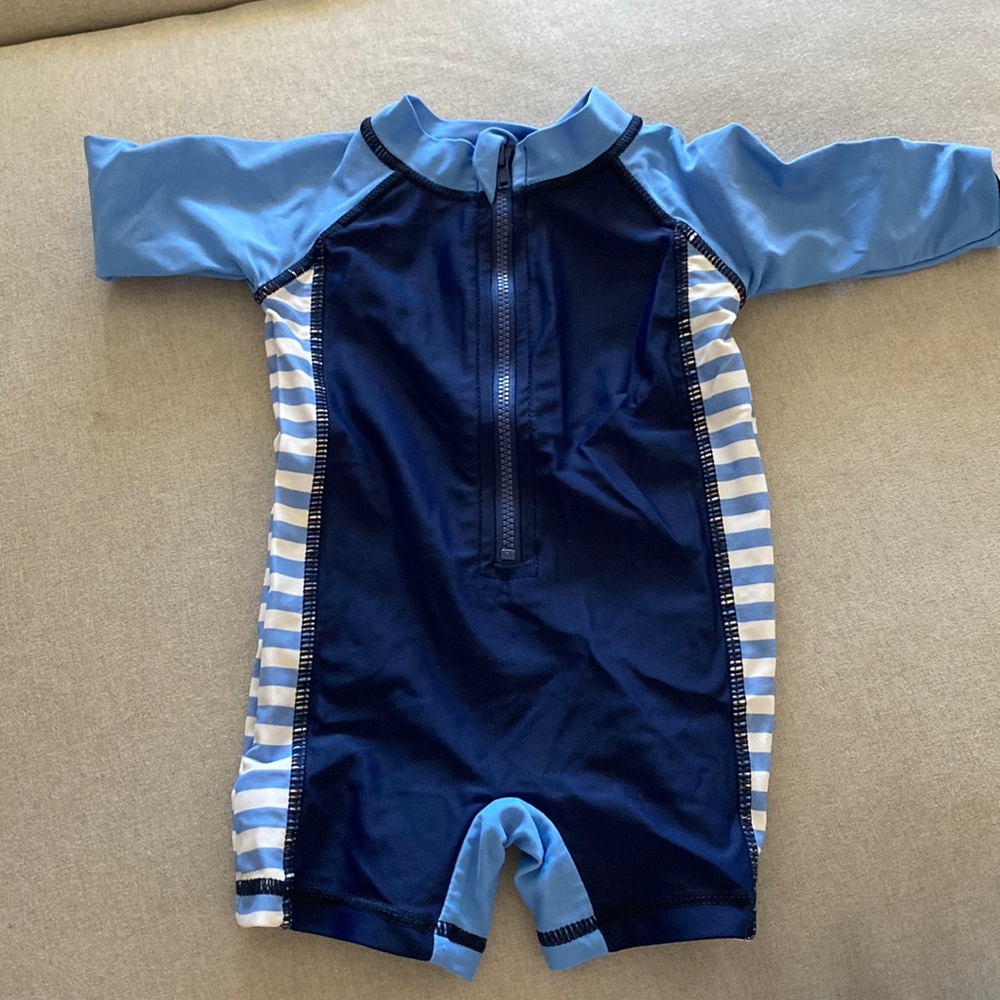 0-3 month long sleeve swim suit